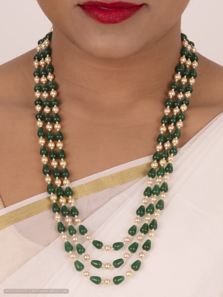 Asp Fashion Jewellery Green American Diamonds layered Necklace Set – 𝗔𝘀𝗽  𝗙𝗮𝘀𝗵𝗶𝗼𝗻 𝗝𝗲𝘄𝗲𝗹𝗹𝗲𝗿𝘆