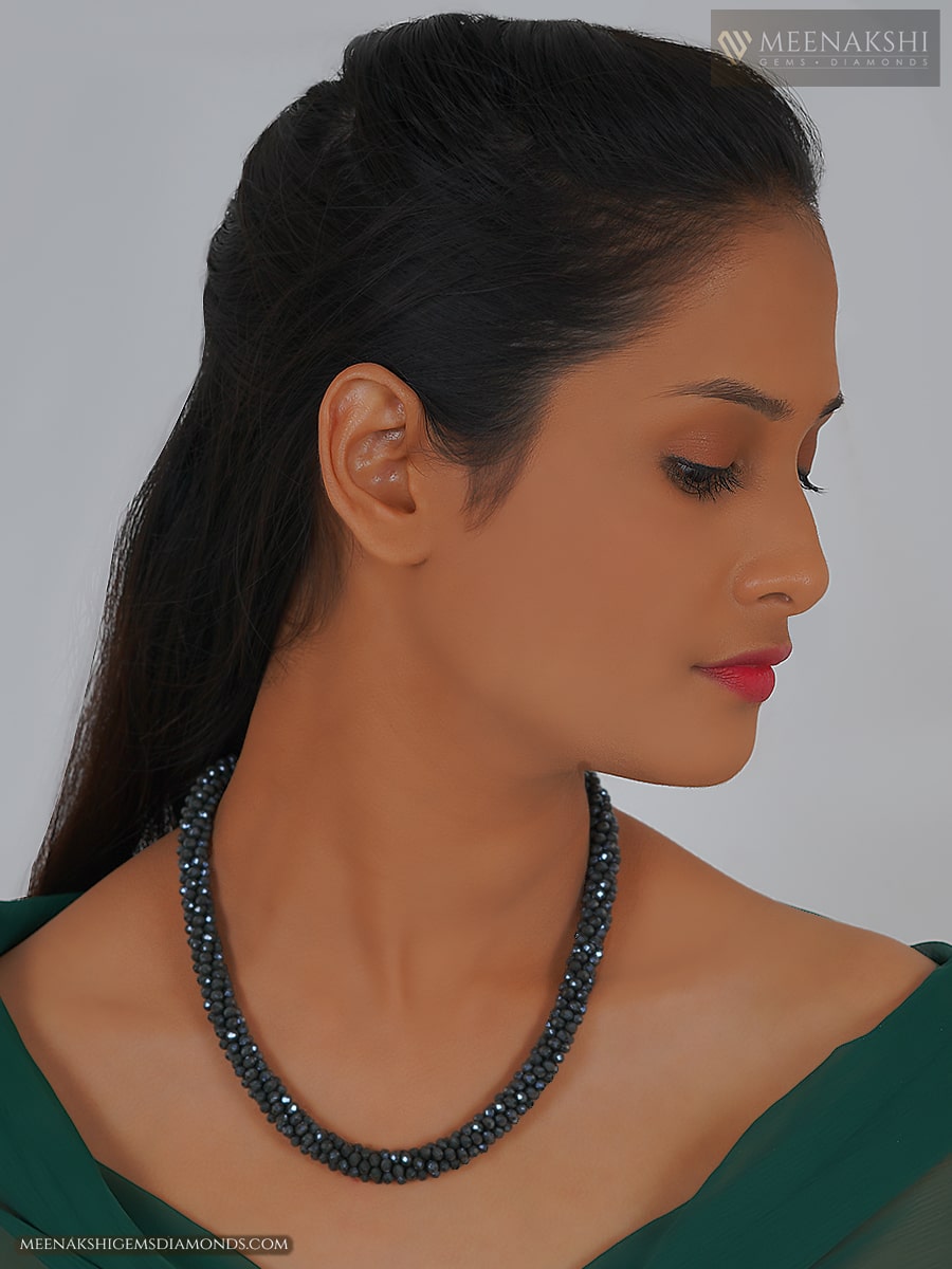 Natural Ruby Sarafa Necklace For Women – GemsRush